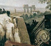 TISCHBEIN, Johann Heinrich Wilhelm Portrait Goethes in der Campagna oil painting on canvas